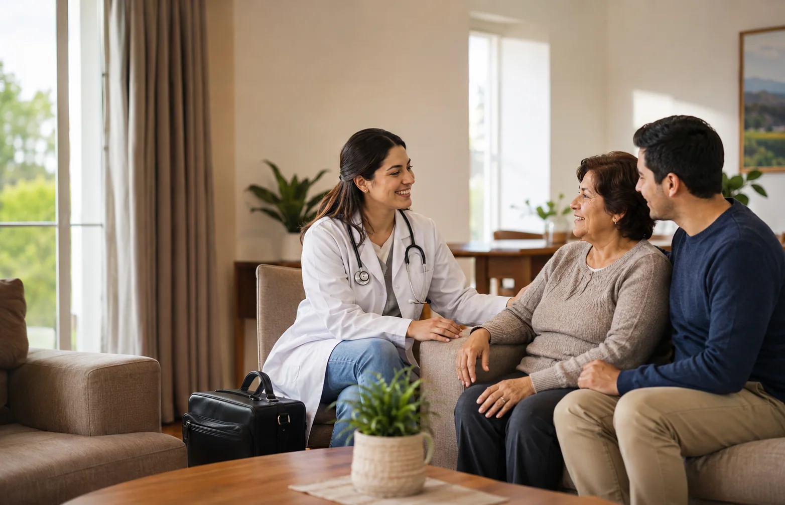 Atención médica en casa en Talca