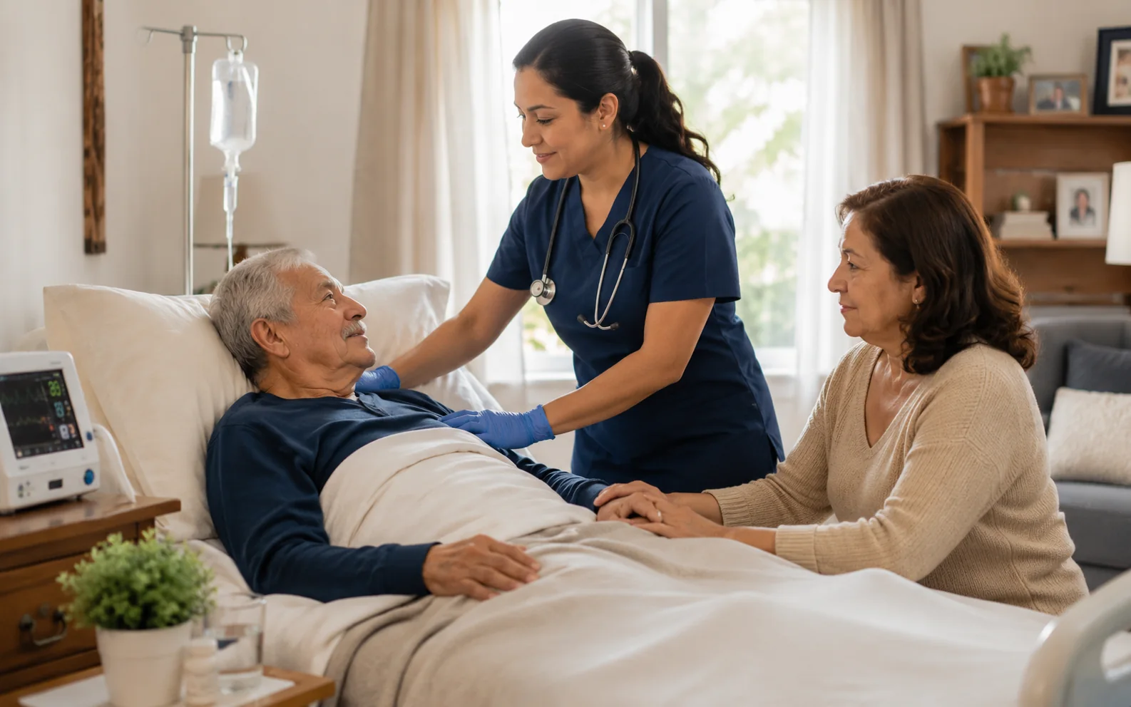 Hospitalización domiciliaria en Talca